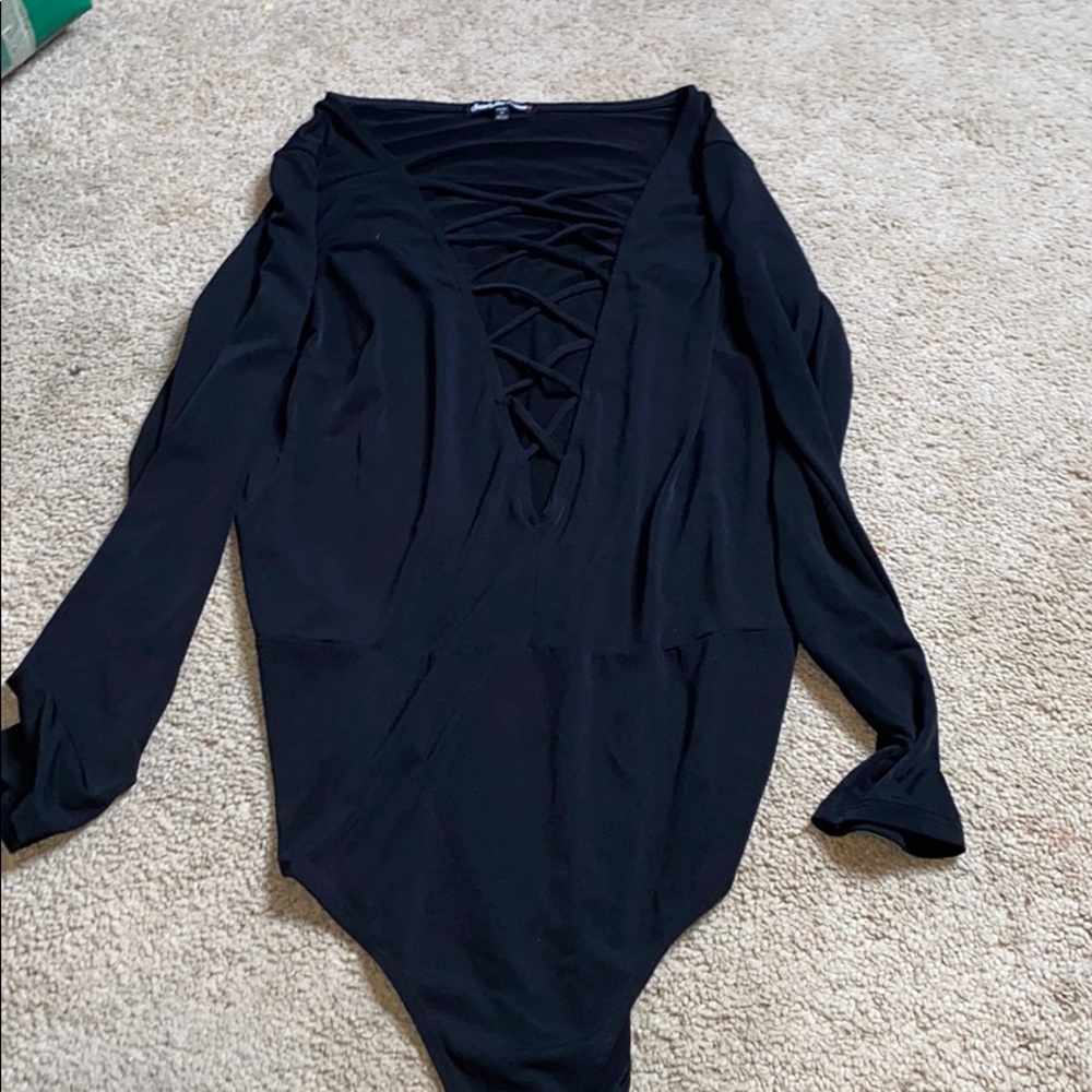 Black bodysuit